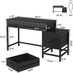 โต๊ะคอมพิวเตอร์ - Product Image 3