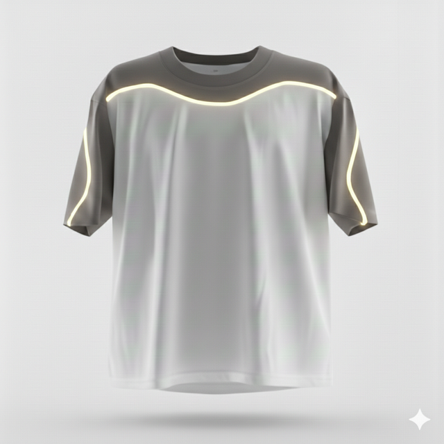 Four-way stretch spandex gym fitness apparel High Quality Blank Custom t Shirt Oversized Men's T-shirt