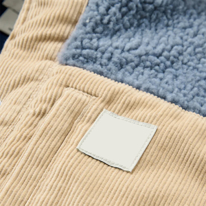 บริการ OEM เสื้อแจ็คเก็ตเชอร์ปาสำหรับเด็กผู้ชาย อุ่นสบายสำหรับฤดูหนาว แฟชั่นสำหรับกิจกรรมกลางแจ้ง กันลม หนา อุ่น พร้อมกระดุมปิด - Product Image 6