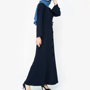 Abaya noire vintage islamique pour la prière, le Hajj et l'Omra, Kaftan Abayas Hijab respirant pour filles - Product Image 4