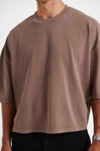 New Year Men's 100% Cotton Breathable Eco-Friendly Casual Short Sleeve O-Neck <b>Collar</b> <b>T</b>-<b>Shirt</b> - Product Image 6