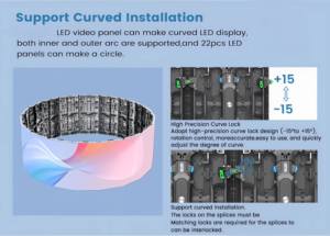 จอ LED ให้เช่าแบบรีเฟรชเรทสูง 7680Hz รุ่น P2.6 P2.9 P3.91 ขนาด 500 1000 มม. สำหรับใช้งานภายในและภายนอกอาคาร เหมาะสำหรับเวทีแสดงคอนเสิร์ต - Product Image 4