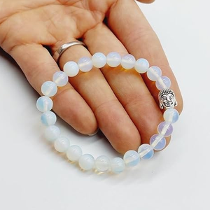 High Quality Opalite <b>Beads</b> Buddha <b>Bracelet</b> Romantic Gift Fashion Charm Jewelry for <b>Men</b> Women Energy Meditation - Product Image 6