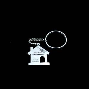 Porte-clés photo numérique en argent sterling 925 - Léger, étanche, fait main - Product Image 3