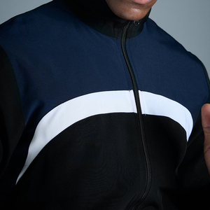 <b>Men's</b> Causal Windbreaker Tracksuit Nylon Polyester Lightweight Breathable Customized Logo Printing Sportswear Solid Tracksuit - Product Image 6