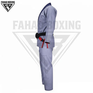 Uniforme de karaté souple, léger et durable de haute qualité, imprimé sur le devant, vêtements d'arts martiaux en polyester et coton, personnalisable - Product Image 3