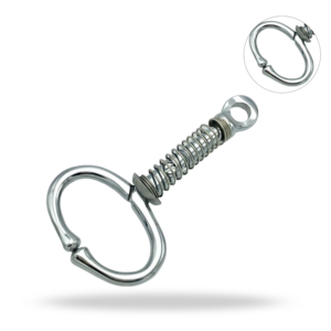 Resortes de control de ganado de acero inoxidable para instrumentos veterinarios de animales de granja - Product Image 1