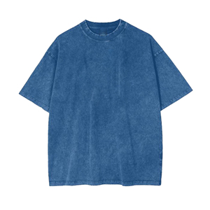 Camisetas de Alta Calidad con Lavado Ácido, Proveedor OEM ODM, Fabricación de Prendas Personalizadas, Camisetas de Algodón Oversize, Moda Urbana, Venta al Por Mayor - Product Image 1