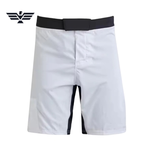กางเกง MMA สีน้ำเงินรอยัลแบบสั่งทำพิเศษ ระบายอากาศได้ดี เอวยางยืด โพลีเอสเตอร์ 100% สำหรับทุกเพศ มีช่องใส่แผ่นรองป้องกัน เหมาะสำหรับเด็กและผู้ใหญ่ สวมใส่สบายๆ - Product Image 3