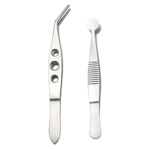 Kit de démarrage pour la surface oculaire 5 pièces Instruments ophtalmiques manuels en acier inoxydable allemand Pince de débridage Kit de lentilles pour soins oculaires - Product Image 4