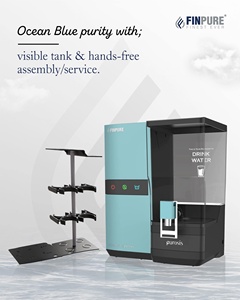 ระบบกรองน้ำดื่ม FINPURE OCEAN BLUE แบบ Reverse Osmosis พร้อมถังเก็บน้ำ 9 ลิตร สำหรับใช้ในครัวเรือน - Product Image 4