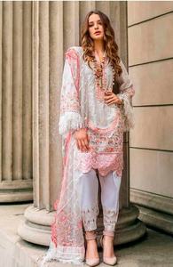 ชุดสูท2021สำหรับงานแต่งงานล่าสุดชุดสูทยาวสไตล์ยาวทำจากผ้าปูสไตล์ปากีสถานปากีสถานปากีสถาน - Product Image 3