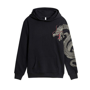 เสื้อฮู้ดดี้ปักลายแฟชั่นใหม่สำหรับผู้ชาย ขายดี กำลังฮิต น้ำหนักเบา ราคาสมเหตุสมผล คุณภาพสูง - Product Image 1