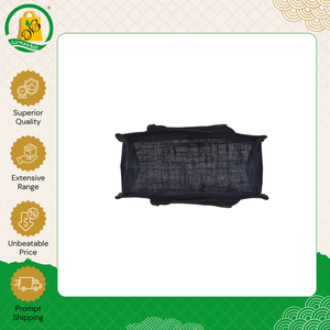 Bolsa de Compras de Yute de Primera Calidad con Diseño Geométrico, Estilo Bohemio, Asa Acolchada de Fácil Transporte, a Bajo Precio - Product Image 6