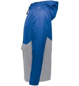 Chaqueta Cortavientos con Capucha Personalizada TriPro Sports para Hombre - Secado Rápido, Logotipo Personalizado en la Parte Delantera, Ligera para Trabajo al Aire Libre - Product Image 2