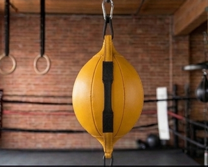 KLTW INT'L PU Heavy Double End <b>Speed</b> <b>Bag</b> Durable Punching Ball with Easy Install for Boxing Training - Product Image 6