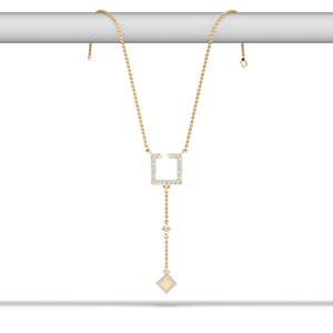 Colgante de Diamante Natural con Cadena en Oro de 10K, 14K, 18K, Platino y Plata, Joyería Fina Elegante para Mujer, Uso Diario y Regalos - Product Image 6