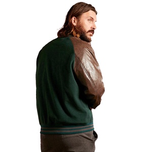 Fabrication professionnelle hiver haute qualité hommes Varsity vestes prix usine Lettermen nouveau Design hommes Varsity vestes - Product Image 2