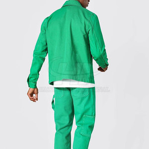 Factory Manufacture New Arrival <b>Long</b> Sleeve <b>Men</b> Jeans <b>Jacket</b> 100% Cotton Front Logo Customized Wholesale Winter <b>Jacket</b> - Product Image 2