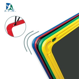 Pizarra Magnética de Doble Cara, Ultrafina y Portátil, con Marco de Plástico y Base Integrada, para el Primer Día de Clases - Product Image 4