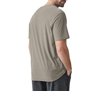T-shirt personnalisé pour homme en coton premium, col rond, manches courtes, style streetwear, décontracté, doux, respirant, léger, pour l'été et le quotidien - Product Image 5