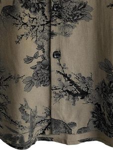 เสื้อเชิ้ตสำหรับผู้ชายเสื้อพิมพ์ลายดอกไม้หลากสีสำหรับผู้ชาย | เสื้อแขนสามส่วนสำหรับผู้ชายเสื้อสำหรับผู้ชายใส่ฤดูร้อน - Product Image 3