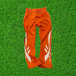 Conjunto de Sudadera y Pantalones Deportivos de Dos Piezas con Logotipo Personalizado, Lavado Ácido, Efecto Desgastado, Estilo Urbano, Oversize, de Algodón y Felpa - Product Image 5
