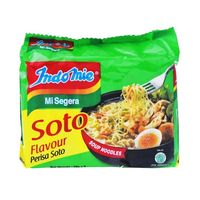 Soto Flavor Instant Spicy Seasoning Pack Wheat Flour Fried Traditional Halal Mi Soup