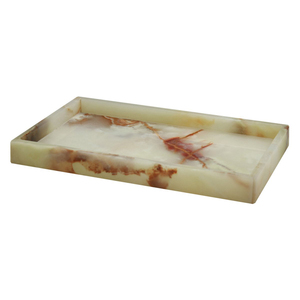 Light Green Onyx Rectangle Shaped Tray Natural <b>Stone</b> Decorative Serving Bowl Handmade Luxury Onyx Bowl Wholesale Supplier - Product Image 4