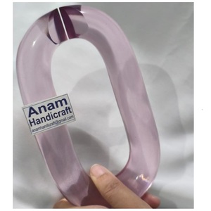 Sculpture en chaînes acryliques faites à la main sur mesure, directement de l'usine, accessoire de décoration moderne pour la maison, table basse, étagère, Diwali, Ramadan - Product Image 1