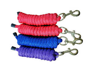 Fils de cheval en Nylon à haute rupture, corde de plomb souple et solide de 2 mètres avec crochet à clip solide couleurs conception personnalisée logo meilleur prix - Product Image 3