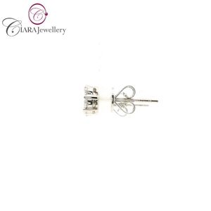 Wholesale Top-Selling <b>Rose</b> <b>Gold</b> White/Yellow <b>Gold</b> Natural G/VS Diamond Cluster <b>Stud</b> <b>Earrings</b> Engagement Wedding Party Gift - Product Image 2