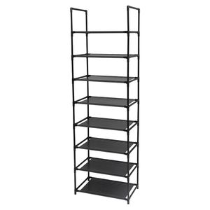 Scarpiera Moderna a 8 Livelli Stile Fattoria con Struttura in Acciaio Inossidabile, Organizzatore per la Casa per 16-20 Paia di Scarpe - Product Image 6