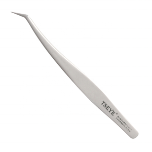 Pinzas para Pestañas de Acero Inoxidable para Extensiones de Pestañas, Herramienta Profesional para Extensiones de Pestañas 20 - Product Image 1