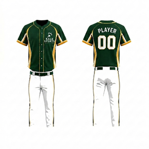 Tenue d'équipe de baseball, uniforme de sport de haute qualité, vêtements de sport personnalisés, uniforme de baseball pour hommes le plus vendu, logo personnalisé - Product Image 6