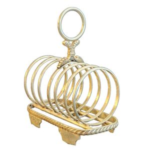 Top Quality Large Aluminum Metal <b>Toast</b> <b>Holder</b> Bread Rack Luxury Design Elegant Durable Stand for Home Kitchen - Product Image 5