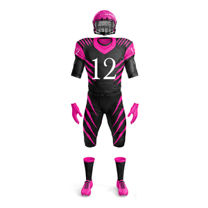 Uniforme de Fútbol Americano con Logotipo Personalizado, Transpirable, con Transferencia de Calor, Talla Grande, Nueva Llegada, Antibacteriano - Product Image 5