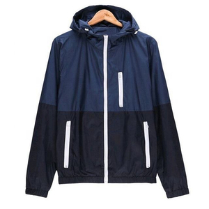 OEM Custom Waterproof Hooded <b>Wind</b> <b>Breaker</b> Casual Men's Windbreaker Jackets New Style Zipper Jacket hoodies men - Product Image 1