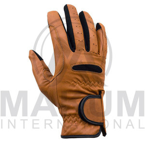 Gants d'équitation en cuir respirant pour adultes et enfants, logo personnalisé, hiver - Product Image 6