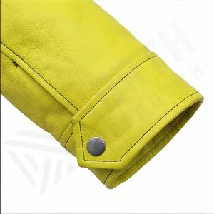 Chaqueta de Motociclista de Cuero Genuino para Hombre de la Mejor Calidad, Nueva Colección de Invierno, Chaquetas de Motocicleta con Protecciones Desmontables Personalizadas - Product Image 6