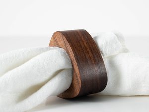 <b>Hand</b> Crafted Elegant Napkin <b>Rings</b> Acacia Wood Table Decor Housewarming Gift For Friend Gift Table Setting Napkin <b>Holder</b> - Product Image 2