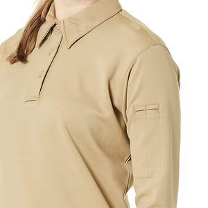 เสื้อโปโลผู้หญิงสไตล์สตรีทแฟชั่นทันสมัย แขนสั้น เหมาะสำหรับการพบปะสังสรรค์แบบสบายๆ และกิจวัตรประจำวัน - Product Image 3