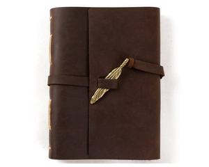 Eco Friendly Genuine Leather <b>Journal</b> Vintage Antique Handmade Cotton Deckle Edge Paper Blank Notebook Leather <b>Writing</b> <b>Journal</b> - Product Image 1