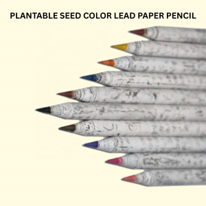 Crayon à griffonner en papier recyclé avec graines plantables, graphite 2B, variétés de graines assorties, avec instructions et meilleur prix - Product Image 2