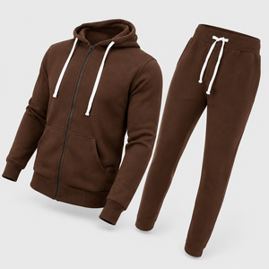 Ensemble sweat-shirt à capuche et pantalon de jogging pour homme, en molleton doux, idéal pour les activités de fitness - Product Image 5