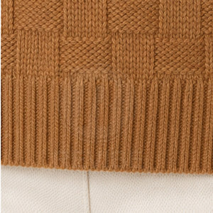 Pull tricoté décontracté pour femme, mode quotidienne, hiver, chaud, logo frontal, haute qualité, respirant, élégant, confortable, 100% coton/laine - Product Image 6