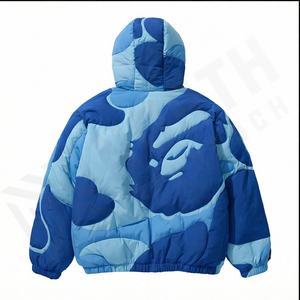 2025 extérieur coupe-vent chaud hiver manteau vers le bas de haute qualité imperméable Logo personnalisé hommes doudoune grande taille duvet de canard - Product Image 2