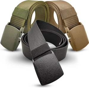 Ceinture tactique de sécurité à dégagement rapide, personnalisée, de qualité supérieure, en nylon 1.9, pour le travail et la randonnée, élégante et stable, pour hommes - Product Image 1