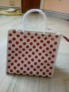 Sacs à provisions en toile fourre-tout écologiques personnalisés de luxe Sacs à main réutilisables en toile de jute avec logo pour cadeaux promotionnels - Product Image 4