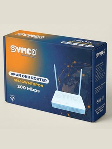 เราเตอร์ FTTH ONT ONU รุ่น SM-1GWMTXPON SYMCO ความเร็ว 300Mbps ใช้ไฟ DC 12V 1GE 3FE WiFi 2.4GHz SC UPC รับประกัน 1 ปี รองรับ EPON/GPON - Product Image 6